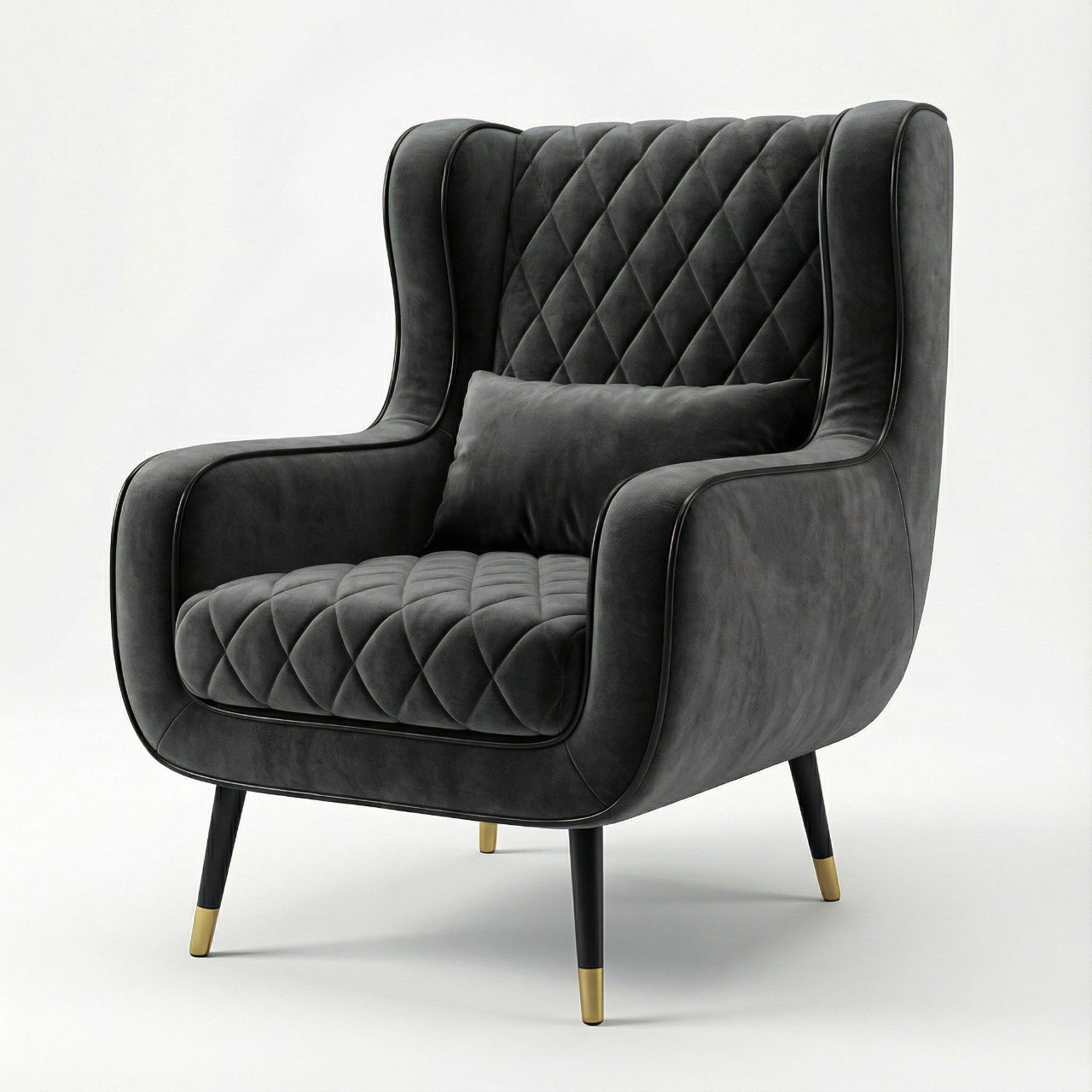 Кресло в светлой гостиной